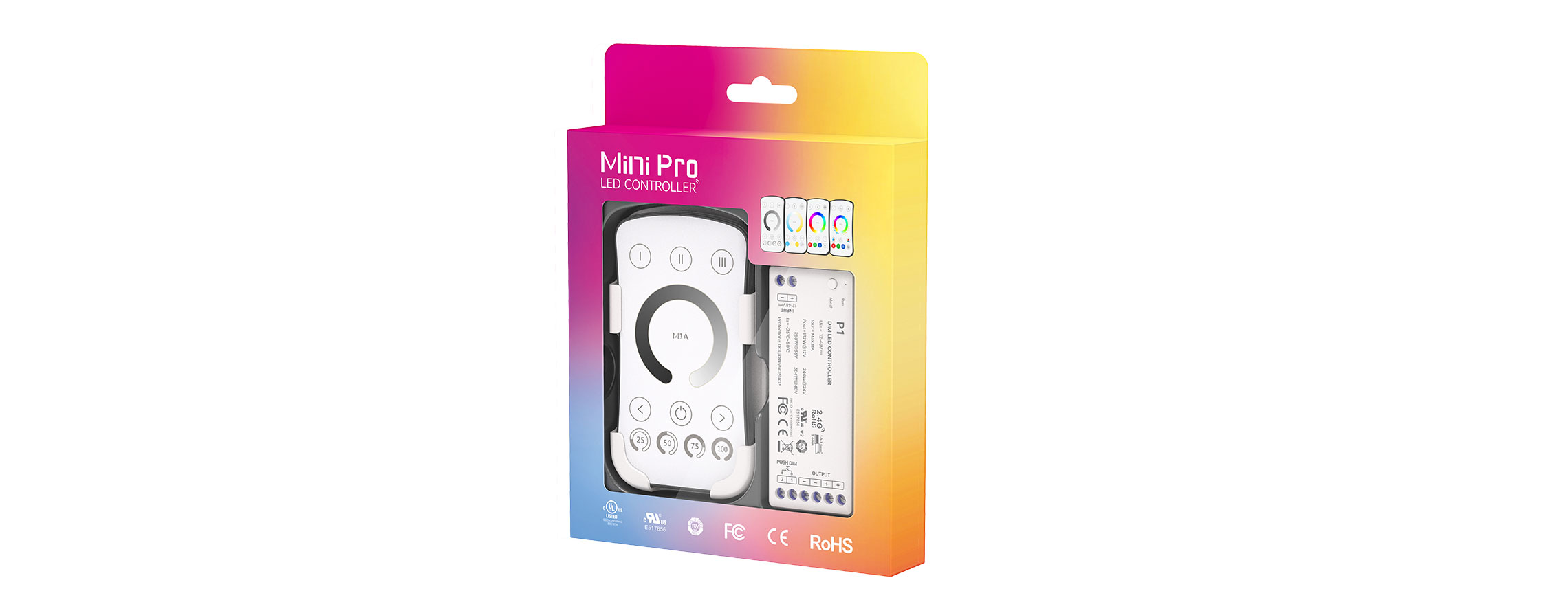 单区RF 2.4G无线LED控制器 M1A+P1