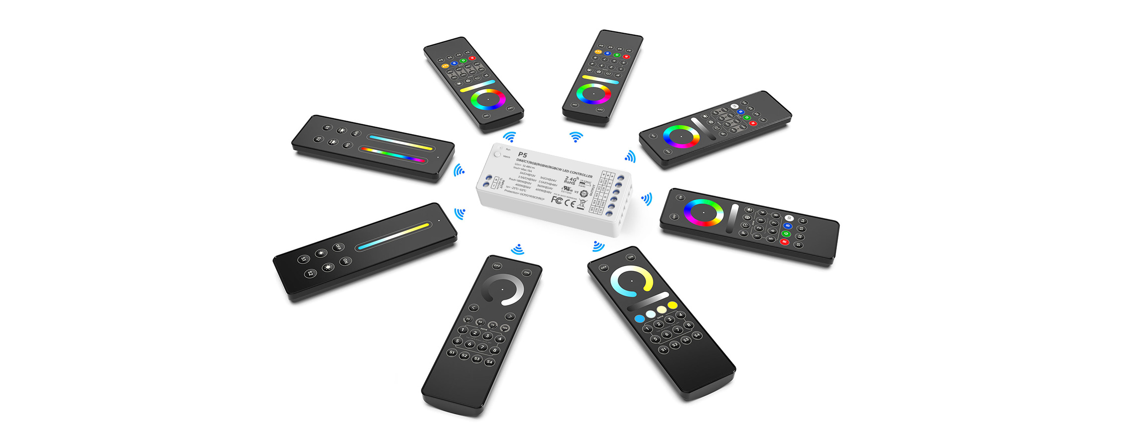 C Series DIM LED Remote Controller C1E(8-Zone)