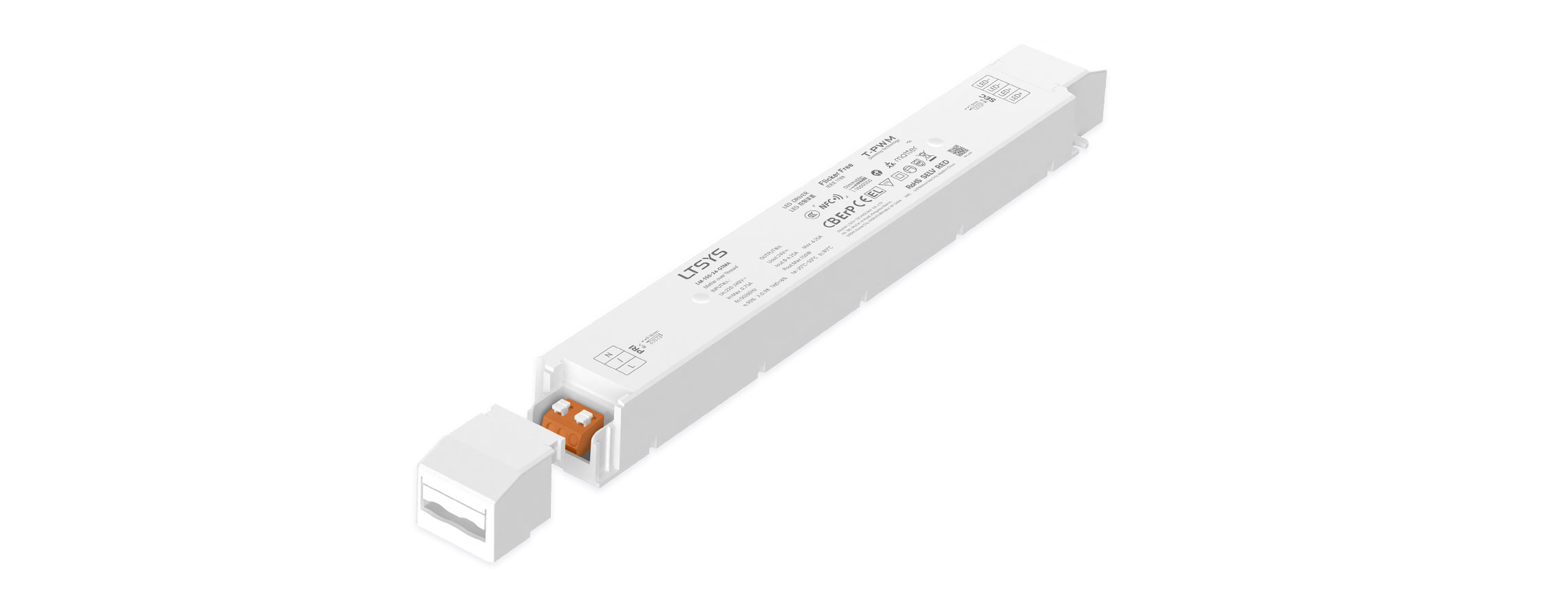 150W 24V NFC CV Matter LED Driver LM-150-24-G1MA