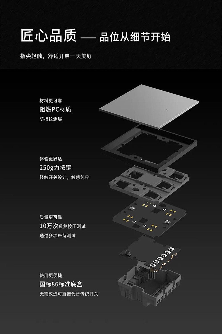 超级开关爆炸图