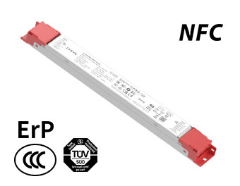 40W 300-1050mA NFC 0/1-10V CC Linear Intelligent Driver LF-40-300-1050-G1A2 (External)