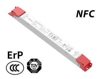 60W 500-1500mA NFC 0/1-10V CC Linear Intelligent Driver LF-60-500-1500-G1A2 (External)