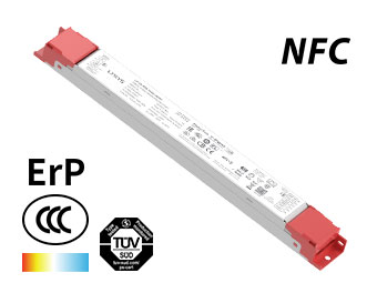 60W 500-1500mA NFC 0/1-10V CC Linear tunable white Driver LF-60-500-1500-G2A2 (External)