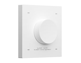 NFC可编程 Matter-DMX512 RGBCW旋钮面板 E6M-MA5